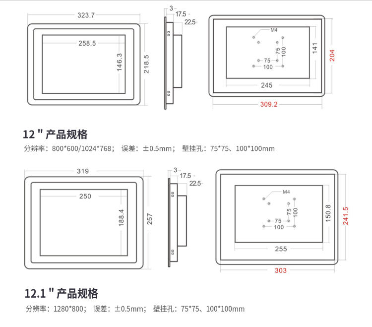 3MM显示器