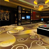 郑州连锁酒店地毯图案风格定制 贵宾室地毯