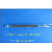 加热水设备用石英单端单头出线碳纤维电热管|安美特