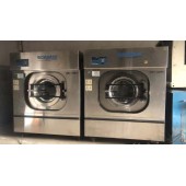 郑州出售洗布草牛仔的二手洗涤设备二手600磅大型工业洗衣机低价卖