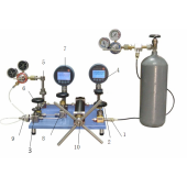 气体减压器检定台（0~4~25）MPa