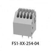 免螺丝按压5G通信弹簧式 LED驱动端子 DG/KF250/FS1-XX-254-04