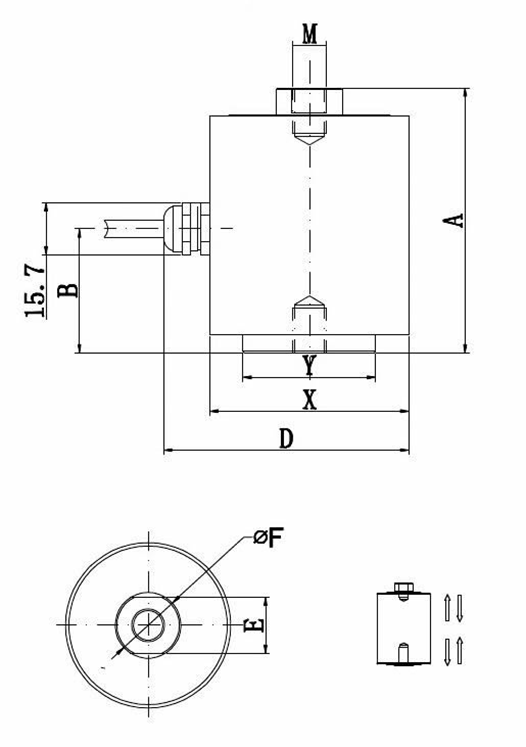 LZ-LS9柱式拉压力传感器