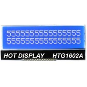 电源显示屏电阻屏HTG1602D字符点阵屏