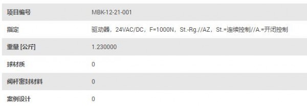 EA END ARMATUREN 驱动器24VAC/DC系列