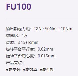 FASTON 行星减速机FU100系列